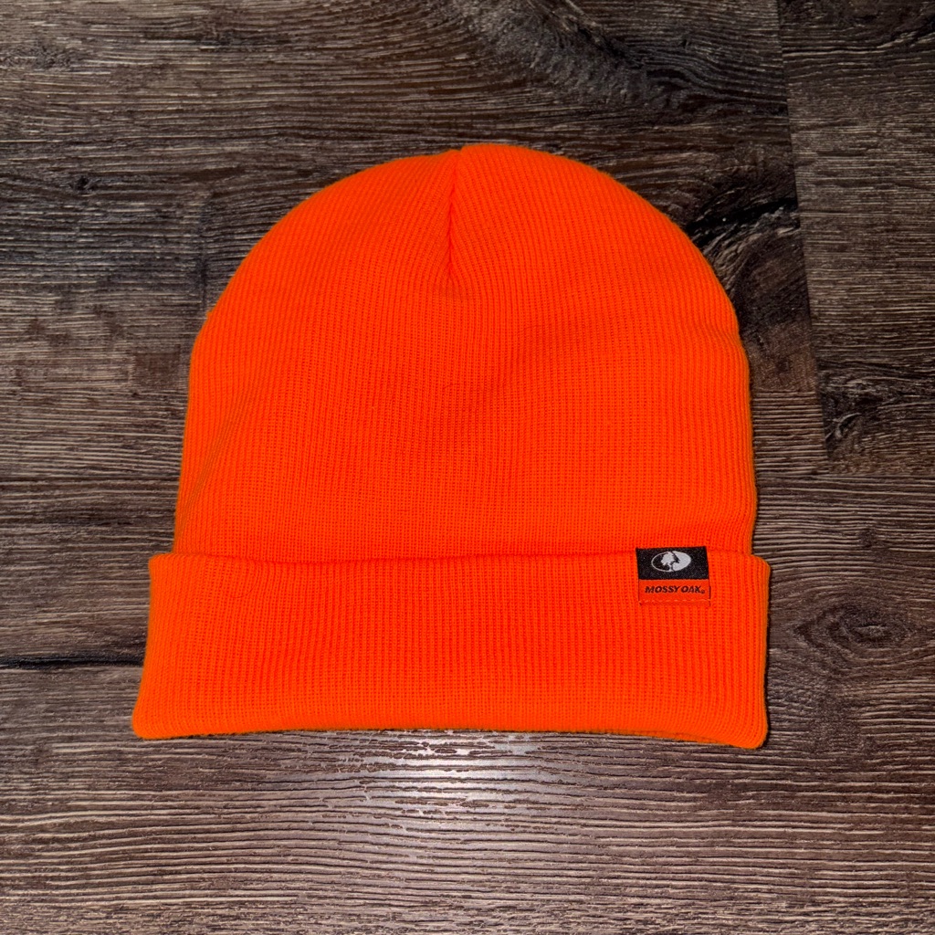 Mossy Oak Orange Beanie